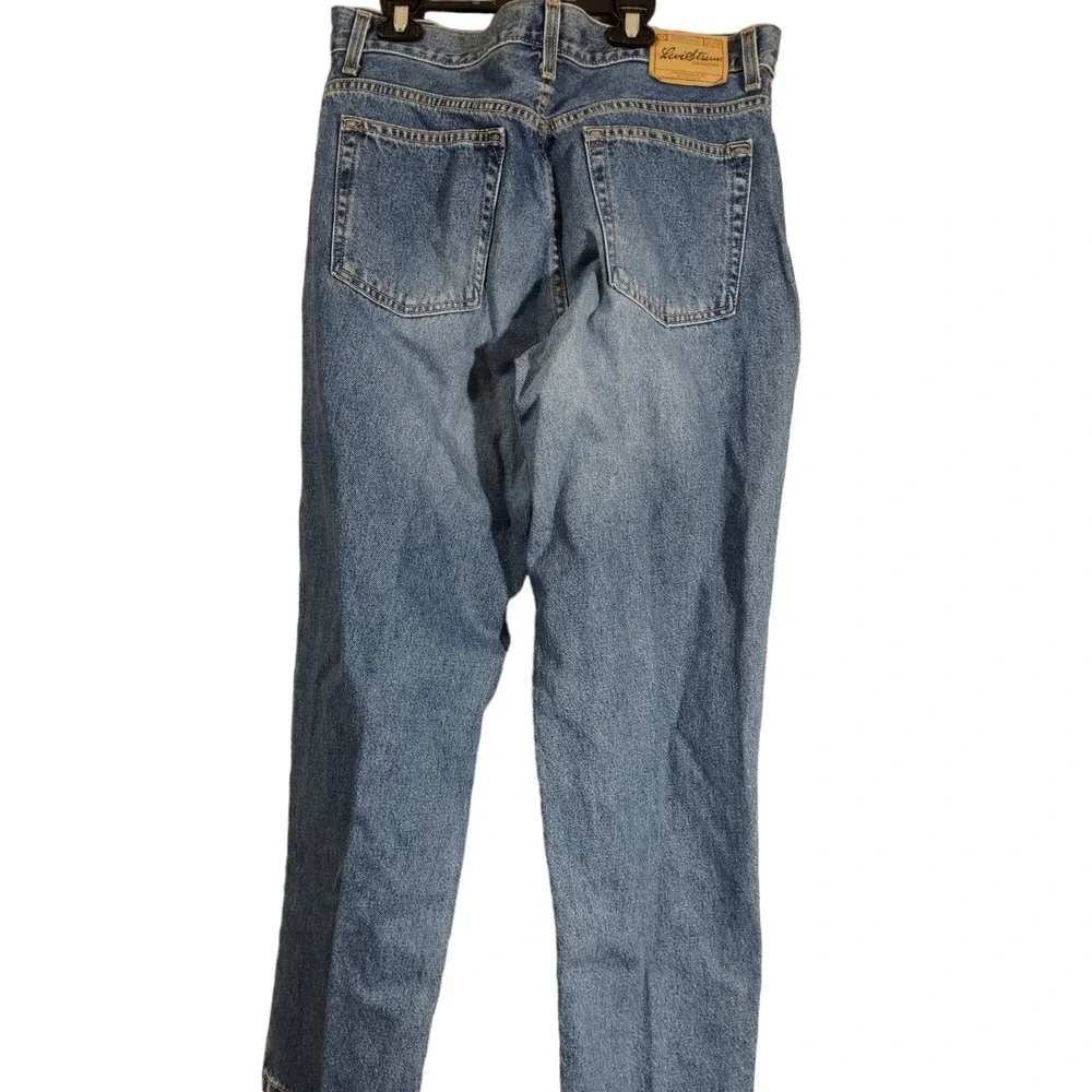Levi Strauss Signature Jeans Missy 18 Short Relaxed‎ Fit Blue Y2K Retro Denim